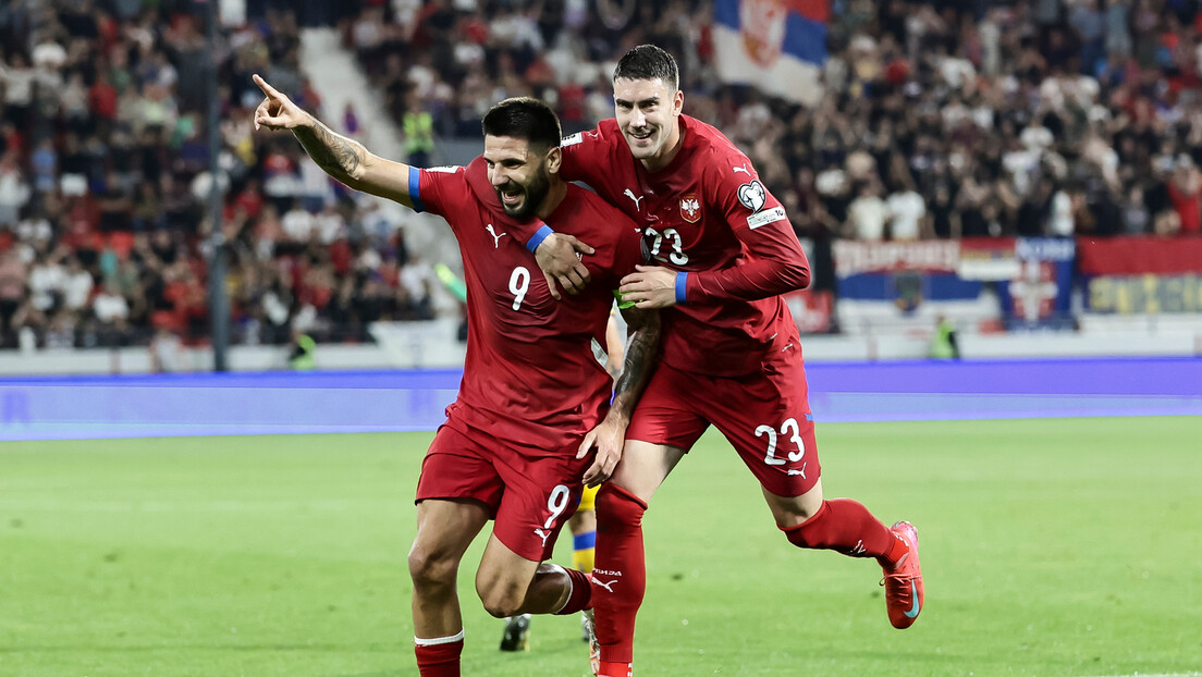 Srbija lako s Andorom, Mitrović het-trikom obeležio veliki jubilej