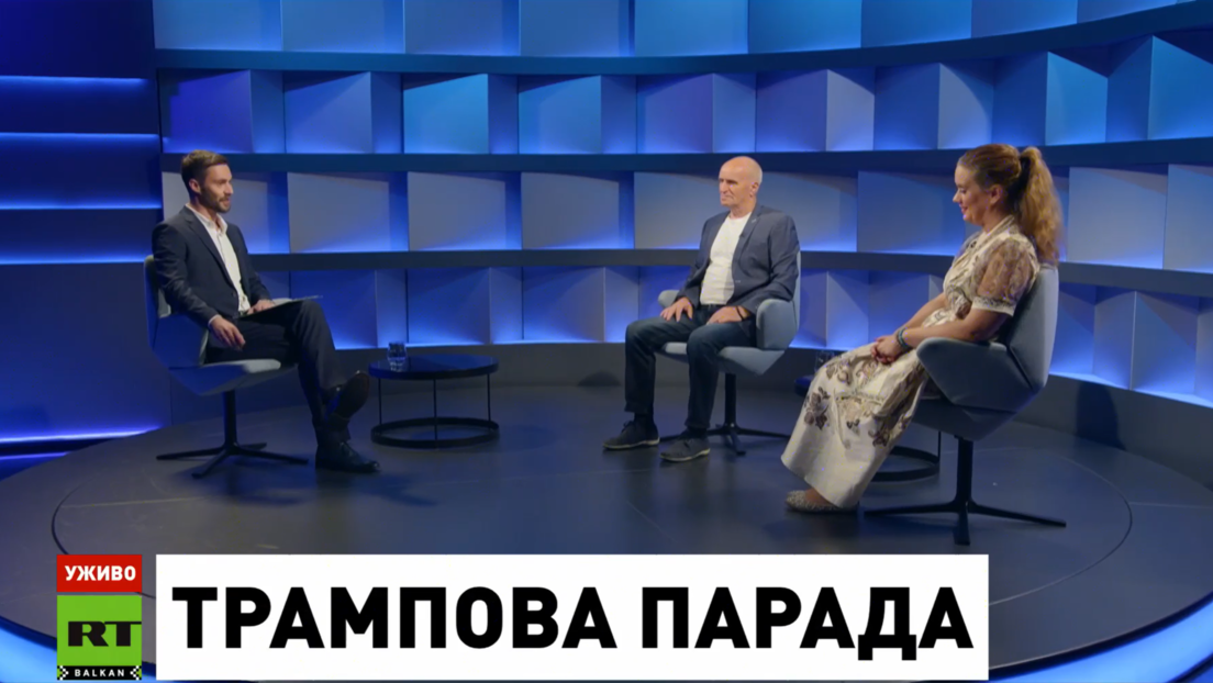 "Дан увече": Трамп између параде у Вашингтону и кошмара на Блиском истоку