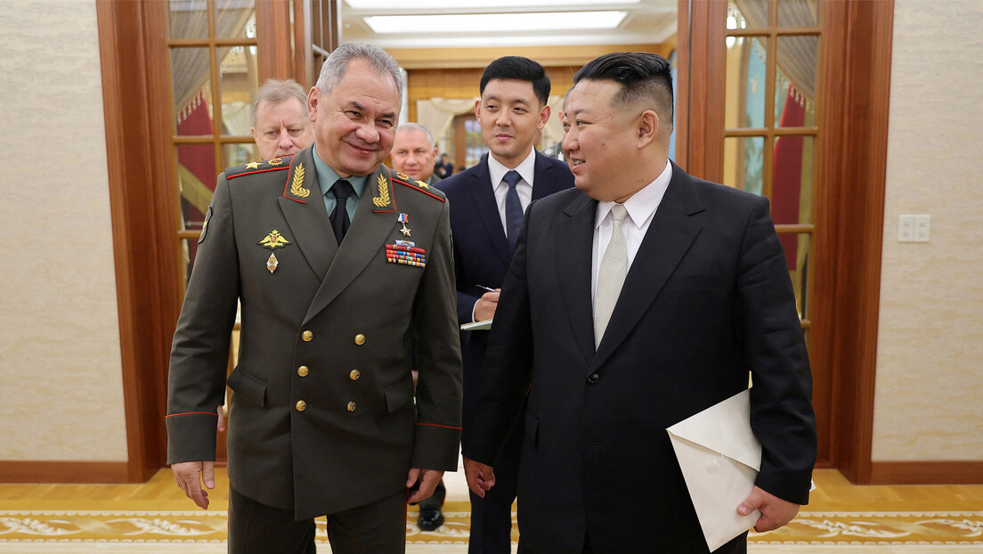Šojgu na pregovorima sa Kim Džong Unom u Pjongjangu