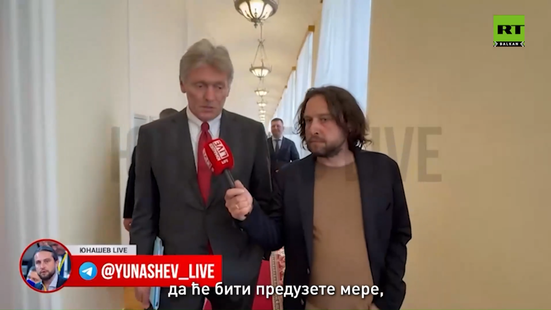 Portparol Vladimira Putina za RT: Rusija očekuje da Beograd preduzme mere u vezi sa izveštajima SVR