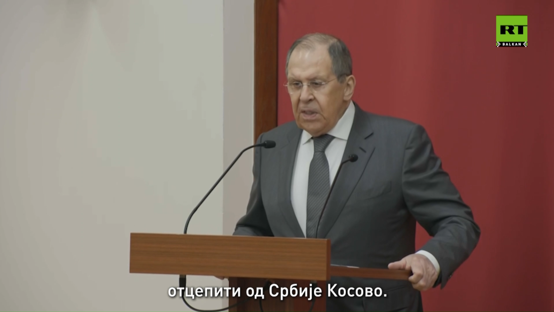 Lavrov o licemerju Zapada: Primenjuju sopstvena pravila, kao kada su od Srbije otcepili KiM