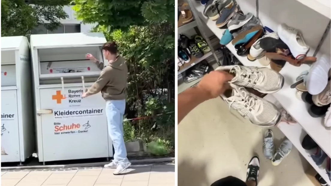 Donirao patike Crvenom krstu u Nemačkoj, one završile u prodavnici u Bosni i Hercegovini (VIDEO)