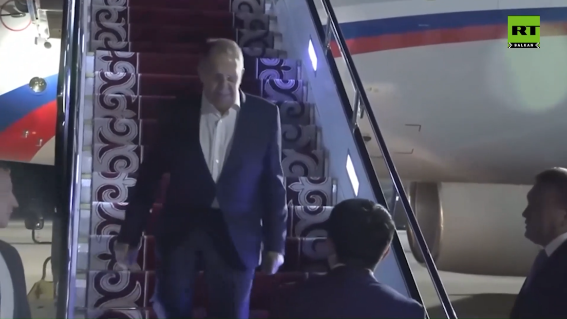 Lavrov stigao u posetu Kirgistanu, učestvovaće na sastanku ODKB (VIDEO)