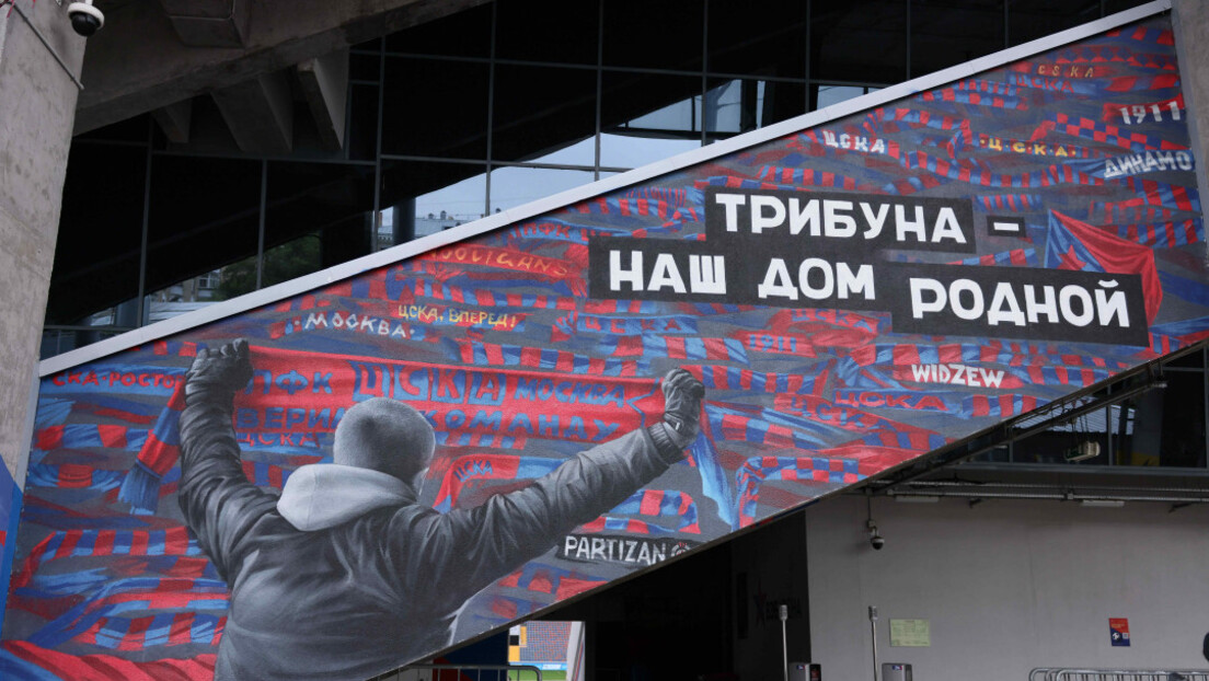 Sve je spremno za bratski spektakl, Partizan obišao stadion CSKA