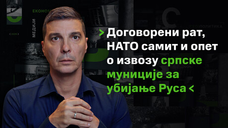 "Osvrt" sa Vrzićem: Dogovoreni rat, NATO samit i opet o izvozu srpske municije za ubijanje Rusa