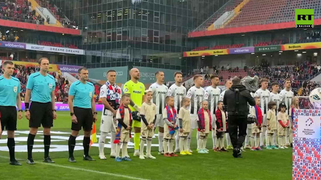 Bratski spektakl u Moskvi – orila se srpska himna, CSKA dočekao Partizan
