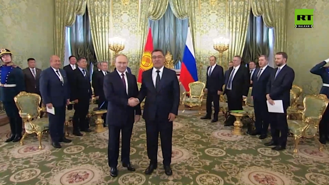 Putin sa predsednikom Kirgistana: Planovi za budućnost potkrepljuju partnerstvo dve zemlje