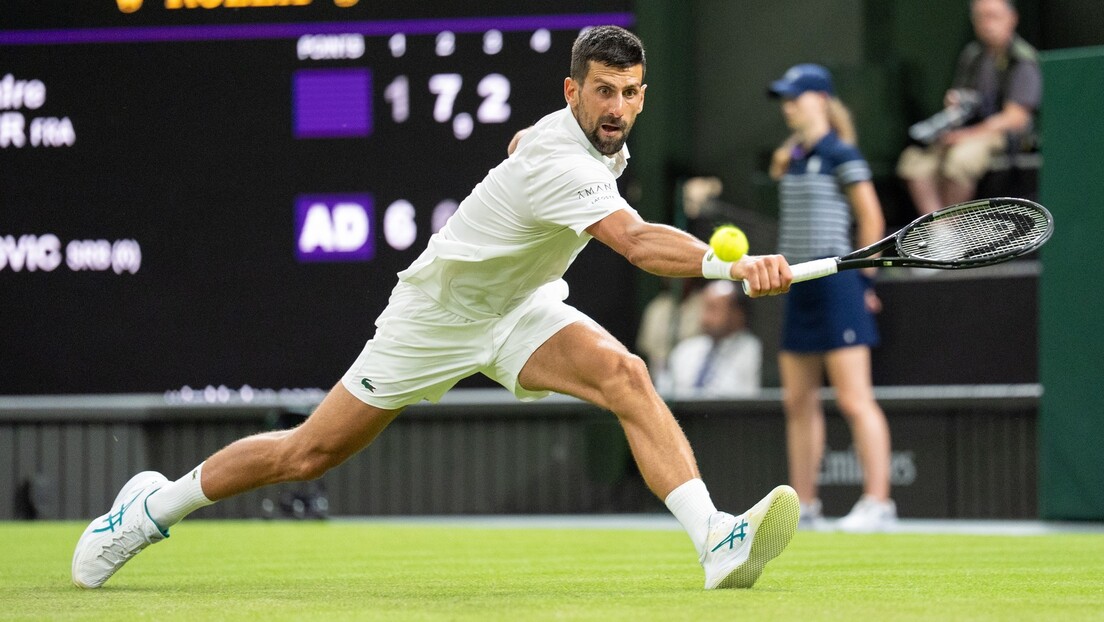 Nema vremena za odmor, Novak protiv Evansa u drugom kolu Vimbldona