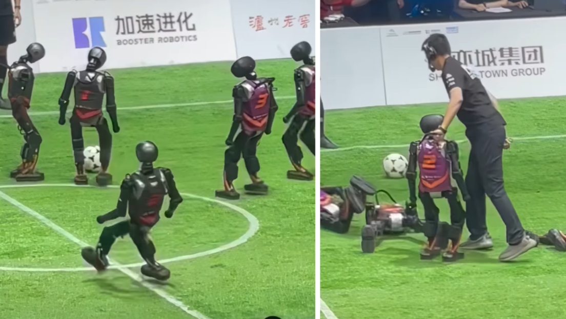 Sudaranje, padanje, prevrtanje: Odigran prvi robotski fudbalski meč u Kini (VIDEO)