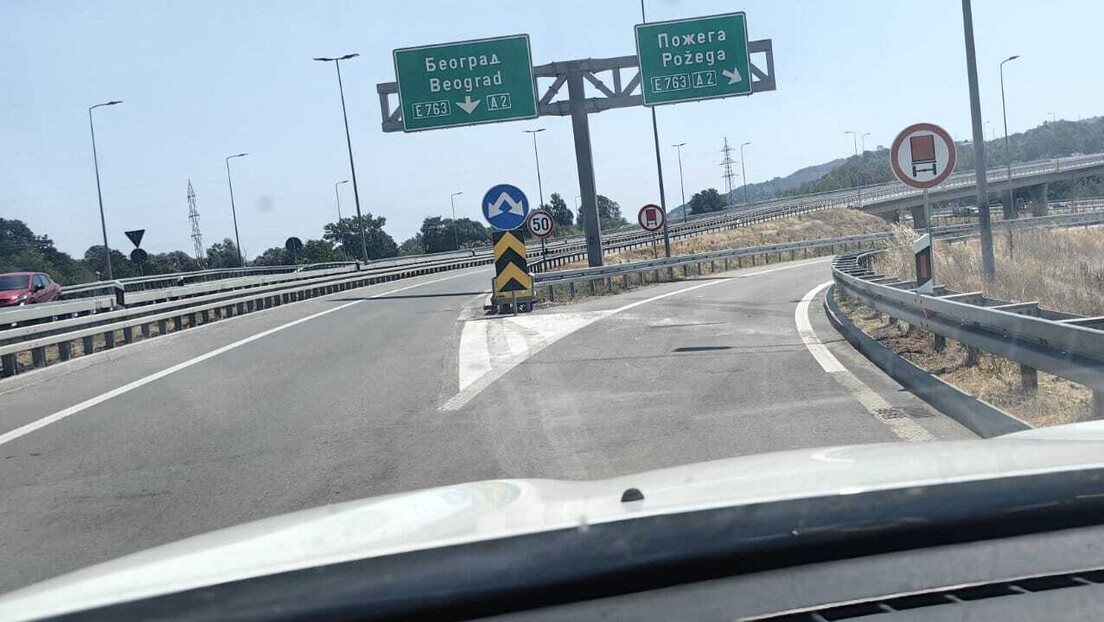"Putevi Srbije" se oglasili o novoj deonici auto-puta do Požege