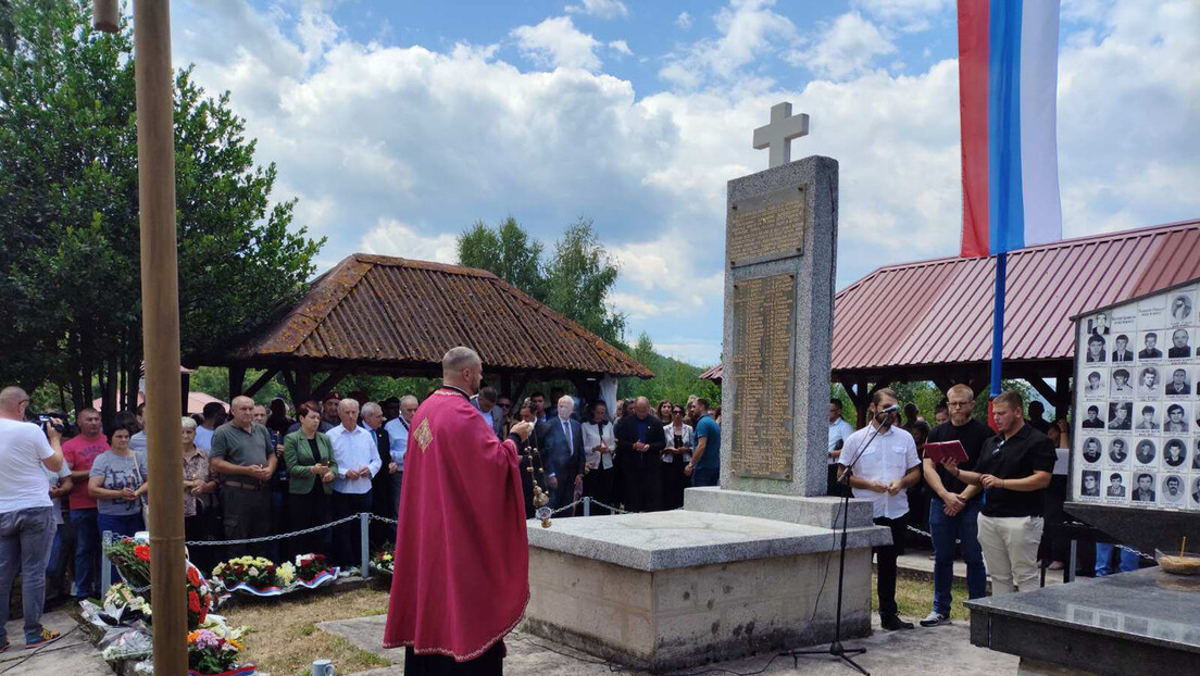 "Sramota je što svet ćuti": Dodik o masakru nad Srbima u srebreničkim i bratunčkim selima