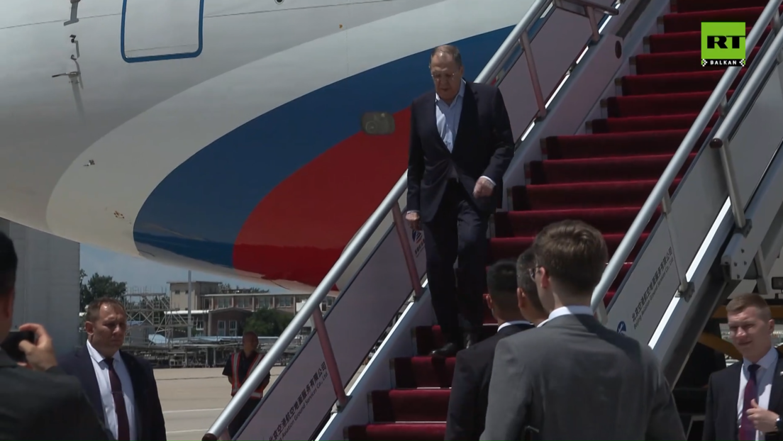 Lavrov stigao u Kinu (VIDEO)