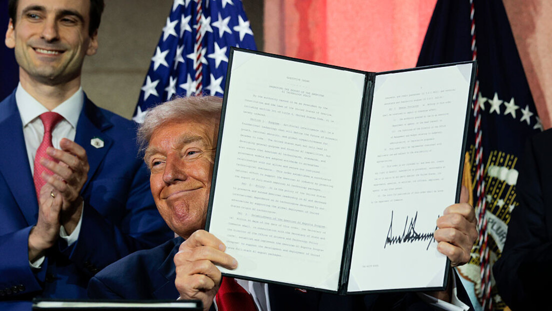 Tramp udara na "vouk" veštačku inteligenciju: Amerika mora biti prva