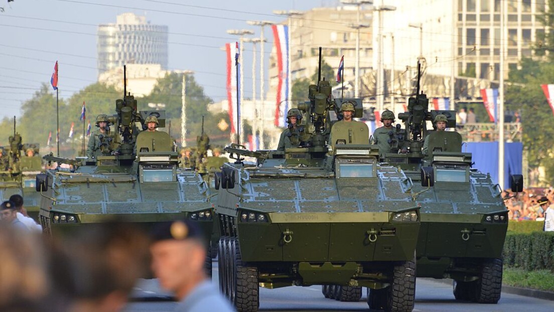 Хрвати славе прогон Срба у "Олуји": Завршена војна парада у Загребу