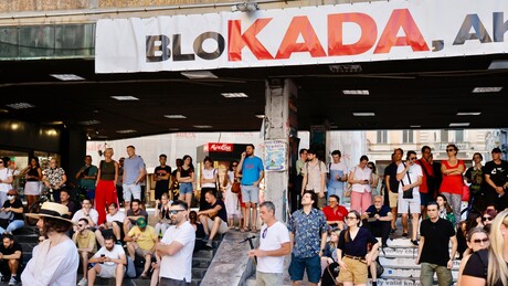 Блокаде саобраћајница у Београду, протест у Ужицу