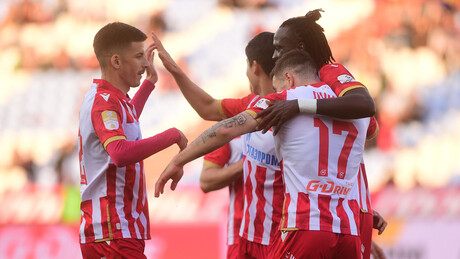 Звезда све спремнија за нову сезону: Хет-трик Ндиајеа решио Аустријанце