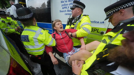 U Londonu uhapšeno 55 osoba zbog protesta protiv zabrane propalestinske organizacije