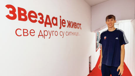 Zvezdin zalog za budućnost – sa Crvenog krsta stigao 17-godišnji reprezentativac Srbije