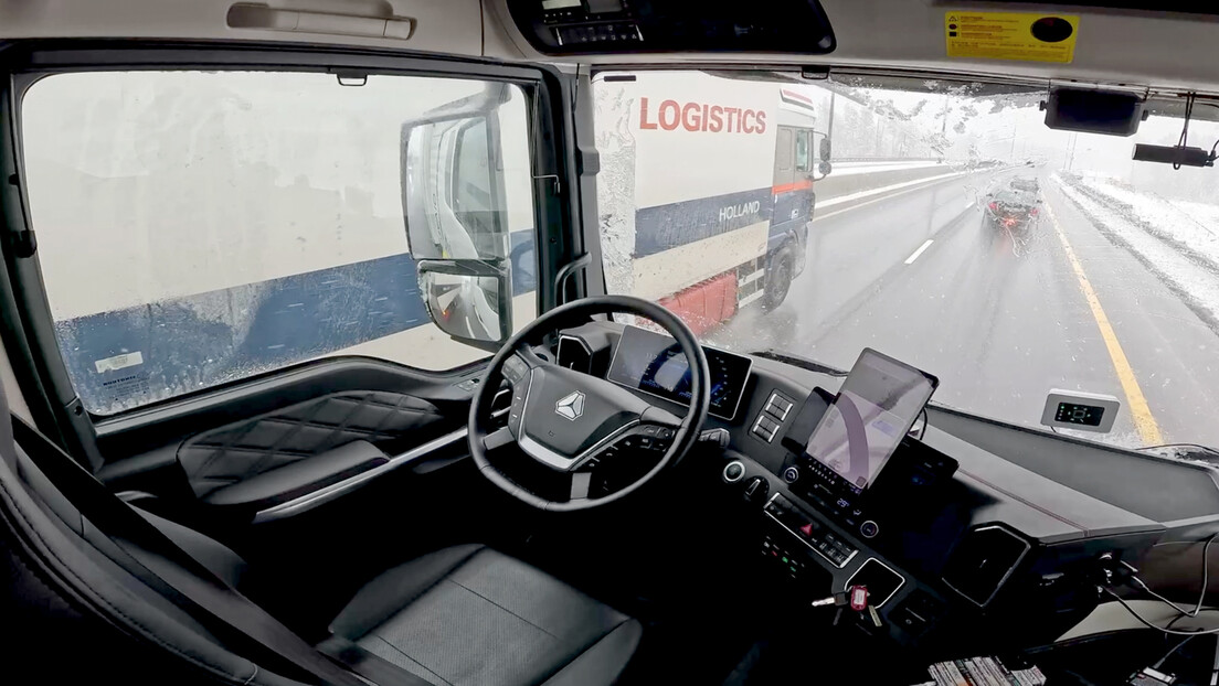 Kamion bez vozača prvi put prešao rutu Sankt Peterburg-Kazanj za 24 sata (VIDEO)