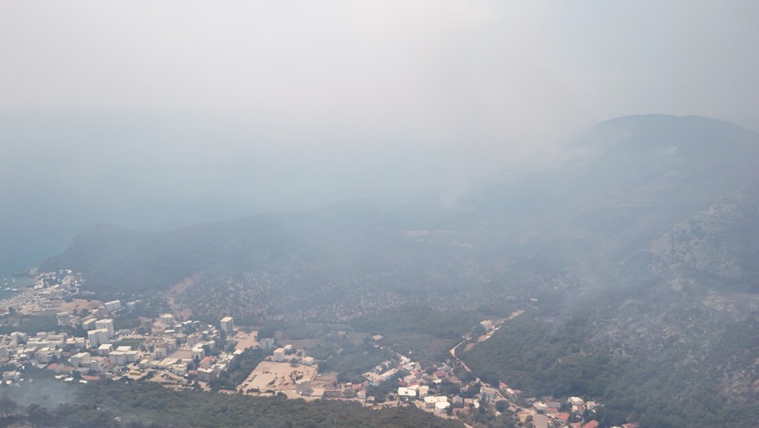 Požari u Crnoj Gori: Stanje se pogoršalo u Nikšiću, angažovana pomoć iz vazduha