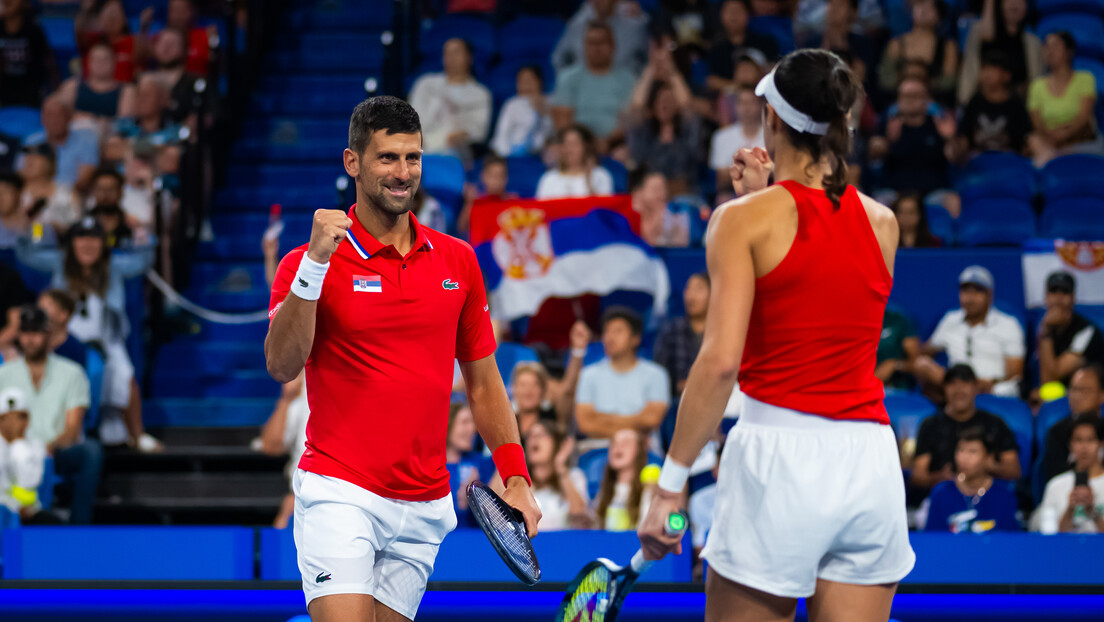 Srpsko-ruski spektakl usred Njujorka: Novak i Olga protiv Danila i Mire