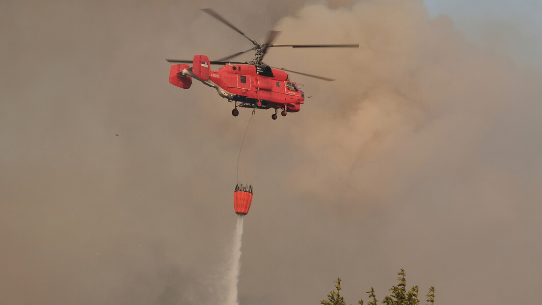 Pilot srpskog helikoptera o gašenju požara u Crnoj Gori: Spasli i manastir i džamiju