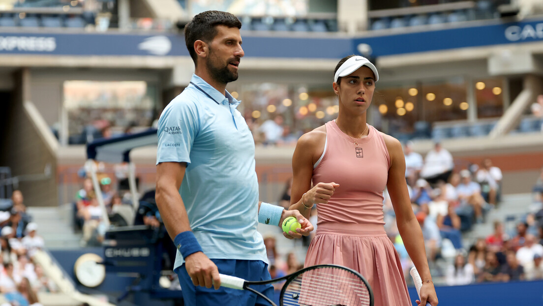 Novak i Olga ispali na startu Ju-Es opena: Đoković "zaplesao", ali Rusi su prejaki (VIDEO)