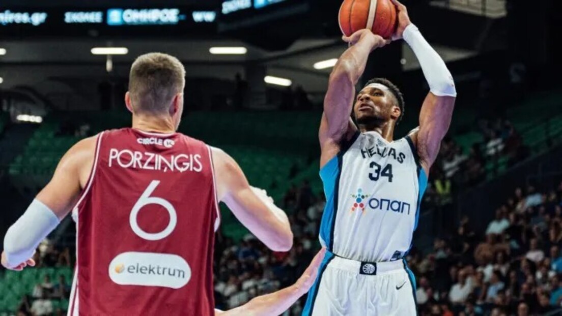 Letonci osetili moć Janisa, Grčka "brusi" formu pred Evrobasket