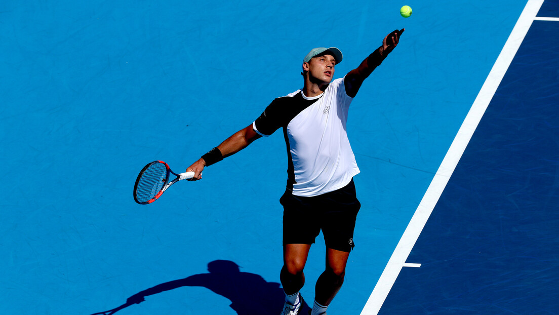 Međedović imao četiri set lopte, pa ostao bez plasmana u polufinale