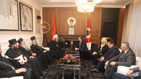 Додик и патријарх Порфирије на Јахорини: Председник Српске објавио снимак (ВИДЕО)