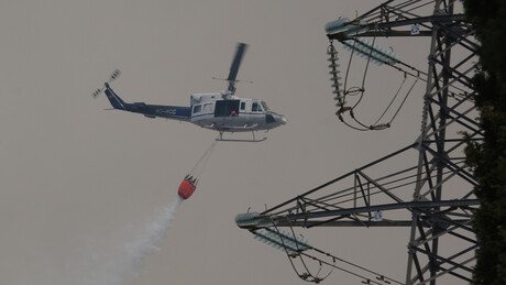 Kiša ugasila većinu požara u Podgorici, vatrogasci će obilaziti lokacije tokom noći