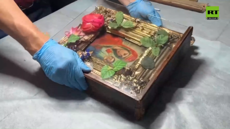 Uhapšena žena na Krimu: Unela ikonu sa eksplozivom u zgradu FSB-a (VIDEO)