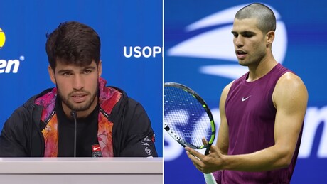 Alkaraz šokirao frizurom na Ju-Es openu: Publika mu zviždala, rival mu se smejao (VIDEO)