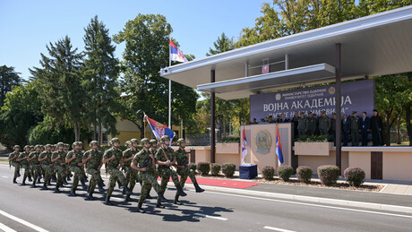 U kasarni na Banjici održana promocija rezervnih oficira generacije "Mart 2025"