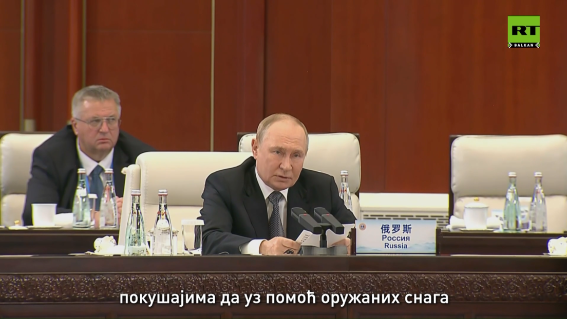 Putin na samitu ŠOS-a objasnio ulogu Zapada u izbijanju sukoba u Ukrajini (VIDEO)