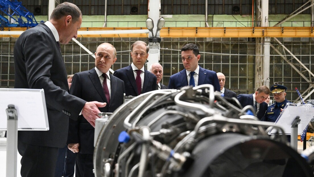 Putin: Rusija u svetskoj "petorci" po pitanju proizvodnje avijacionih i raketnih motora