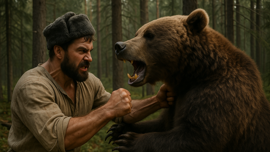 Борба прса у прса: Рус се сукобио са медведом у сред тајге и савладао га