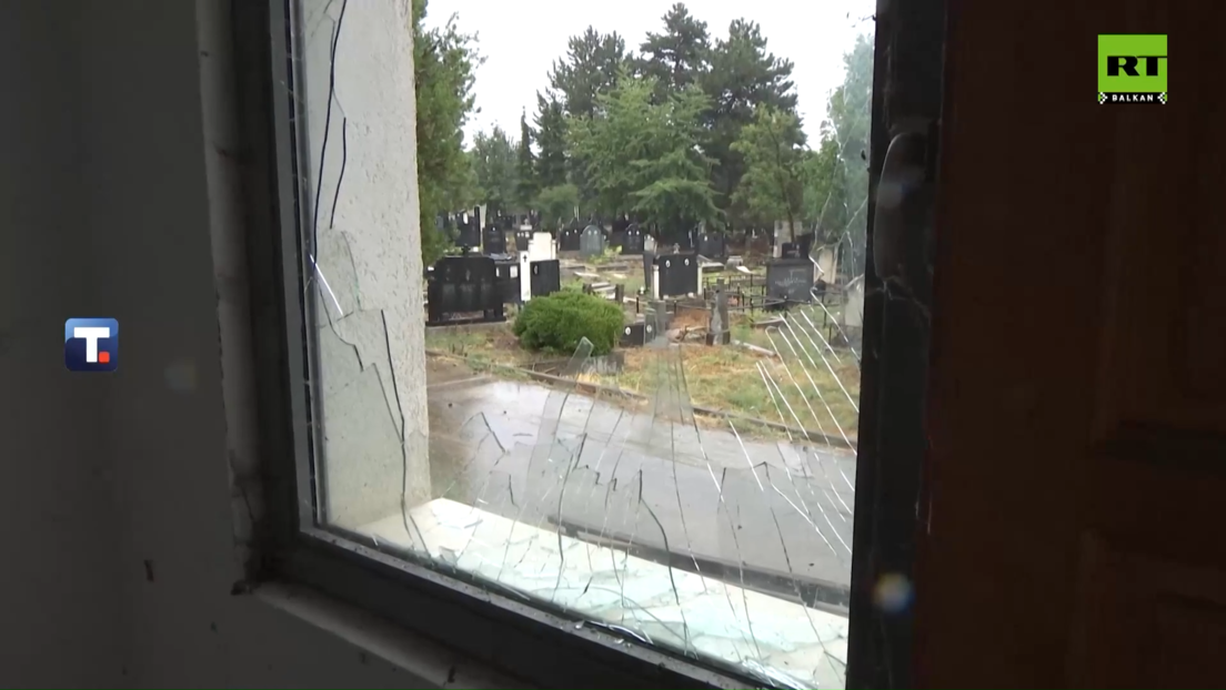 Oskrnavljena kapela na najvećem pravoslavnom groblju na KiM