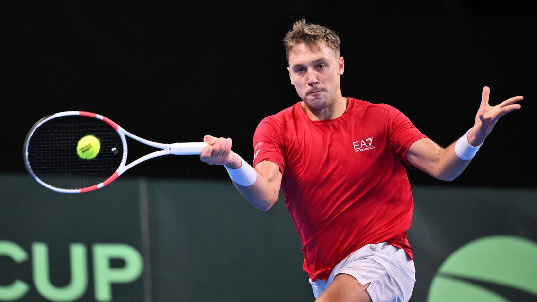 Међедовић спасао пет меч лопти, па му Турчин предао у трећем сету – Србија на победу до циља