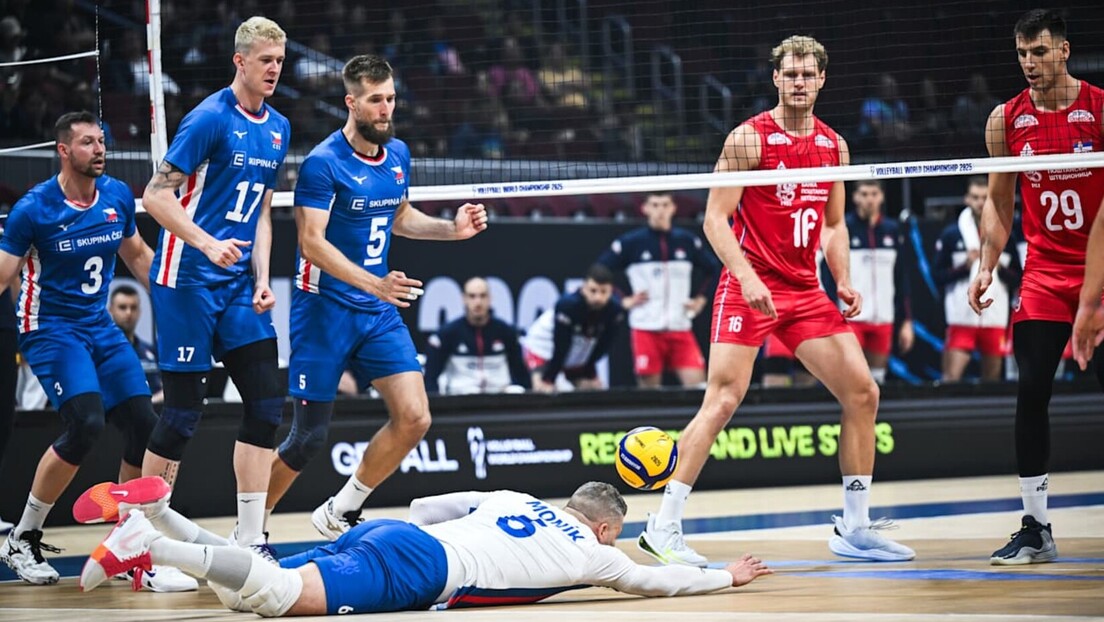 Одбојкаши убедљиво поражени од Чешке, шансе за пласман у осмину финала СП минималне