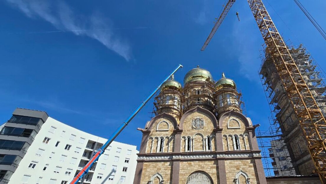 Osveštana zvona Hrama Preobraženja Gospodnjeg u Banjaluci