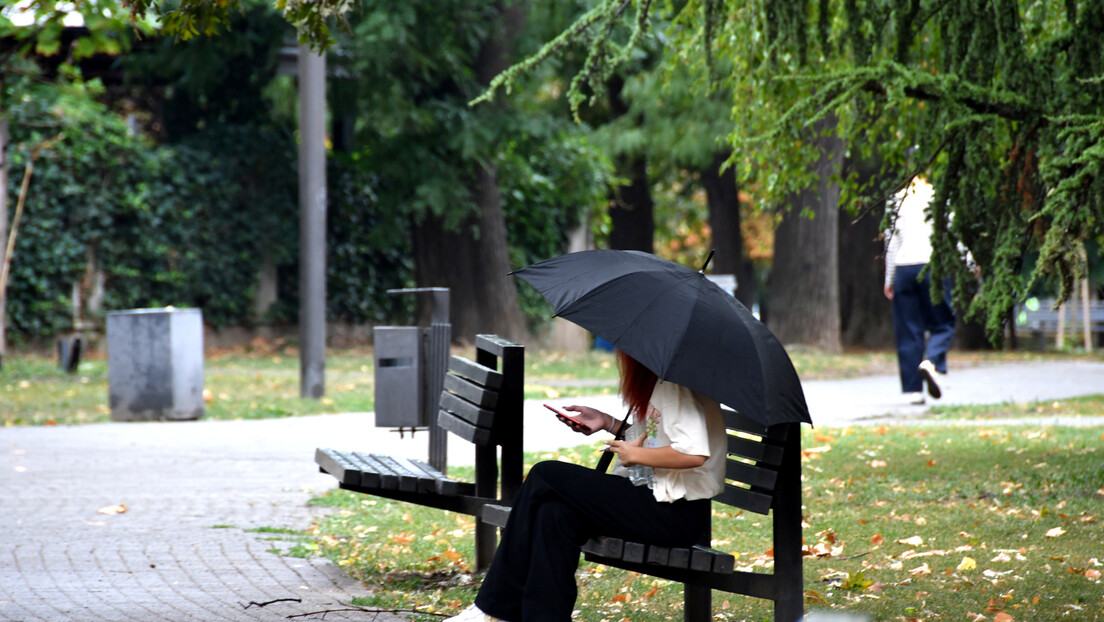 Vremenska prognoza:  Toplo, ali sa oblacima i kišom