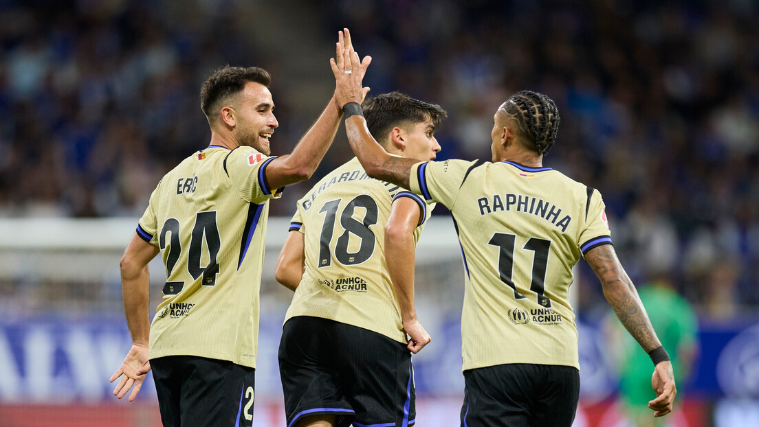 Барса преокретом до победе над Пауновићевим Овиједом