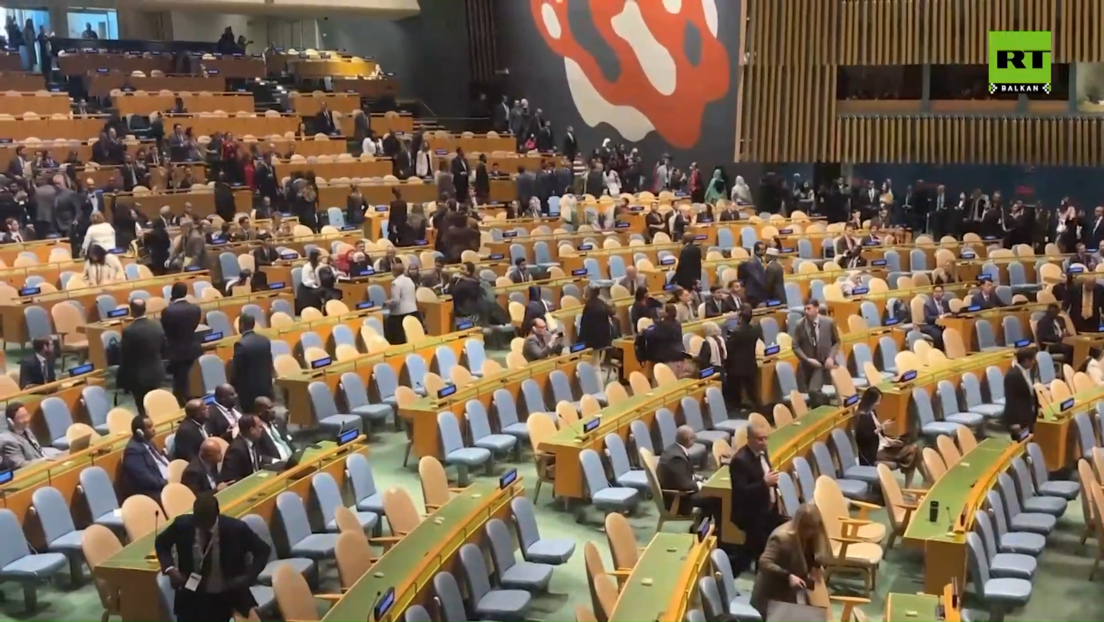 Desetine delegata napustile Generalnu skupštinu UN: O čemu je govorio Netanjahu (VIDEO)