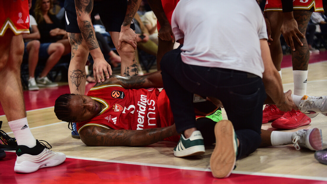 Катастрофа за Звезду пред почетак нове сезоне – Кенана очекује дуга пауза због повреде колена