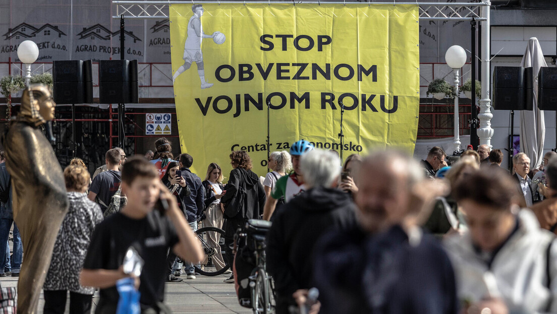 "Prosvjedi" u Zagrebu: Ko neće da služi vojsku, a ko brani ustaški pozdrav (VIDEO)