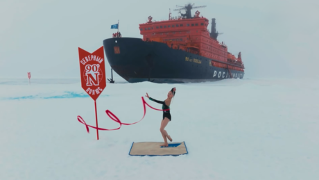 Piruete na kraju sveta: Ruska gimnastičarka nastupila na Severnom polu, prvi put u svetskoj istoriji