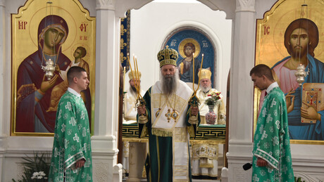 Patrijarh Porfirije služio liturgiju u Pakracu: Božija ljubav jača od bilo kakvog rata i razaranja