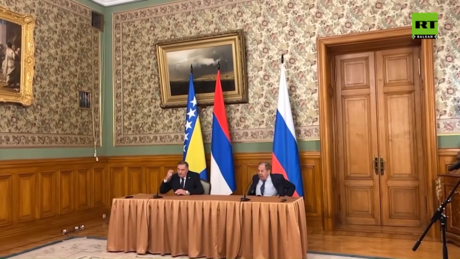 Lavrov sa Dodikom: Podrška referendumu u Srpskoj, Šmit sprovodi državni udar