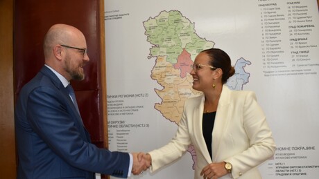 Ministarka Pavkov sa predstavnicima kompanije NIS: Pozitivan primer brige o životnoj sredini